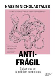 Capa do livro Antifrágil, de Nassim Taleb