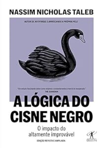 Capa do livro A lógica do cisne negro, de Nassim Taleb