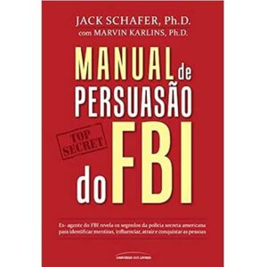 Capa do livro Manual de persuasão do FBI