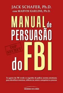 Capa do livro Manual de persuasão do FBI