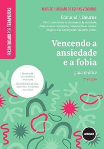 Capa do livro Vencendo a ansiedade e a fobia