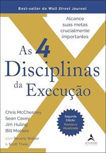 Capa do livro As 4 disciplinas da execução