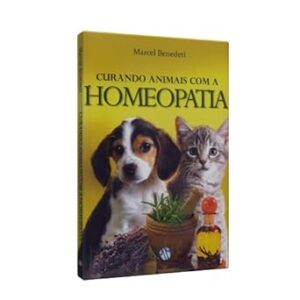 Capa do livro Curando animais com a homeopatia