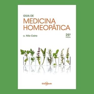 Capa do livro Guia de medicina homeopática