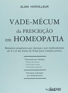 Capa do livro Vade-Mécum de prescrição em homeopatia