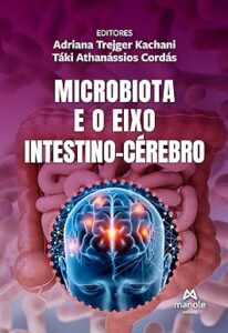 Capa do livro Microbiota e o eixo intestino-cérebro