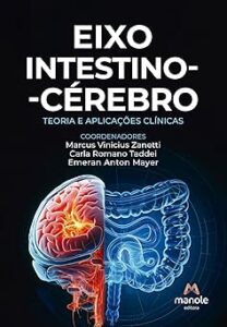 Capa do livro Eixo intestino-cérebro: Teoria e aplicações clínicas
