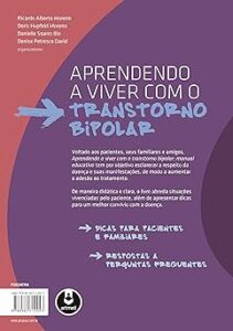 Capa do livro Aprendendo a viver com o transtorno bipolar