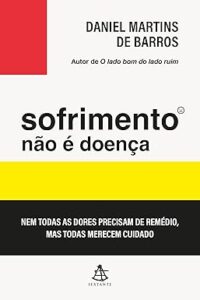 Capa do livro Sofrimento não é doença