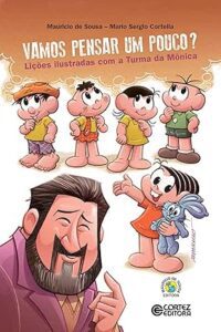 Capa do livro Vamos pensar um pouco?