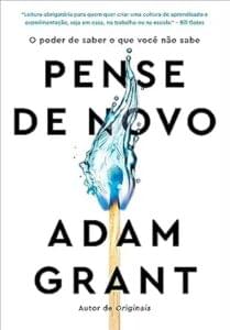 Capa do livro Pense de novo