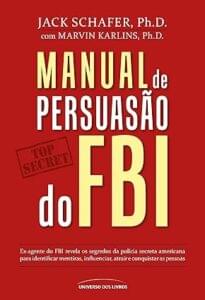 Capa do livro Manual de persuasão do FBI
