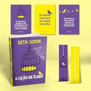 Capa do livro A lição de Ícaro