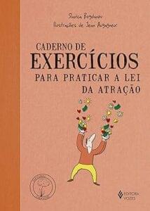 Capa do livro Caderno de exercícios para praticar a Lei da Atração
